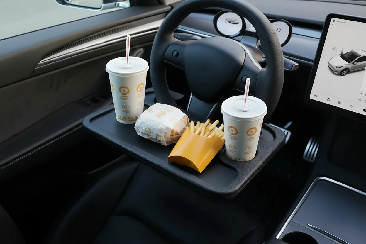 Plateau portable pour voiture